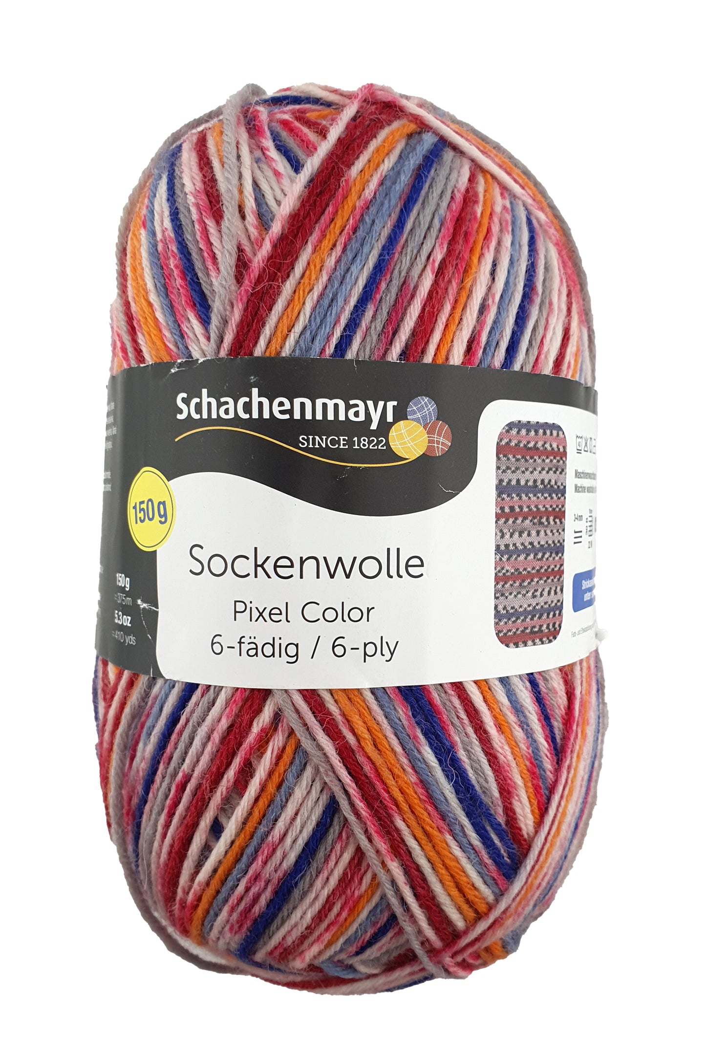 Schachenmayr Sockenwolle 6 fädig 150 g
