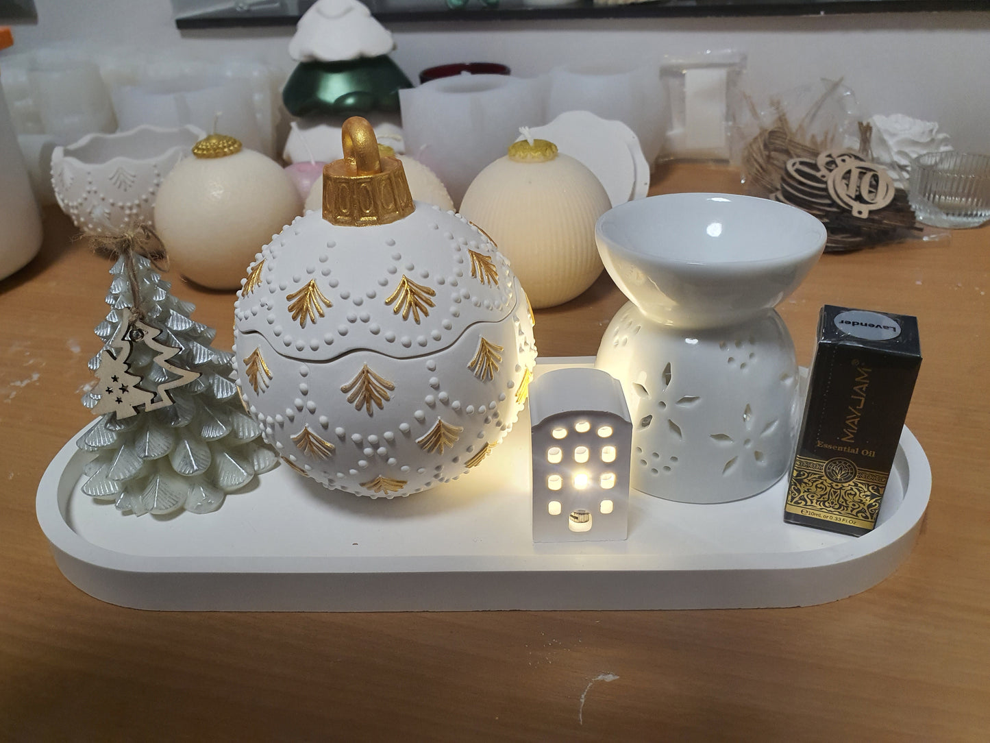 Lichter, Düfte, Ornamente – Ein Moment der Ruhe