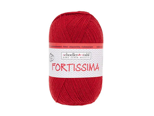 Fortissima Wolle 100g Uni 4-fädig von Schoeller & Stahl– Qualität, die begeistert